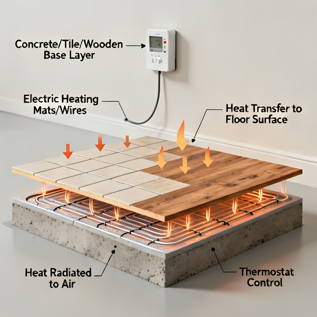 теплый пол кипр